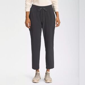 The North Face Womens Small Performance Outdoor Pants Drawstring Black Hiking